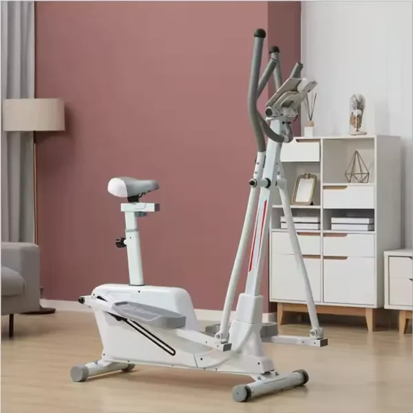 VELO ELLIPTIQUE BLANC