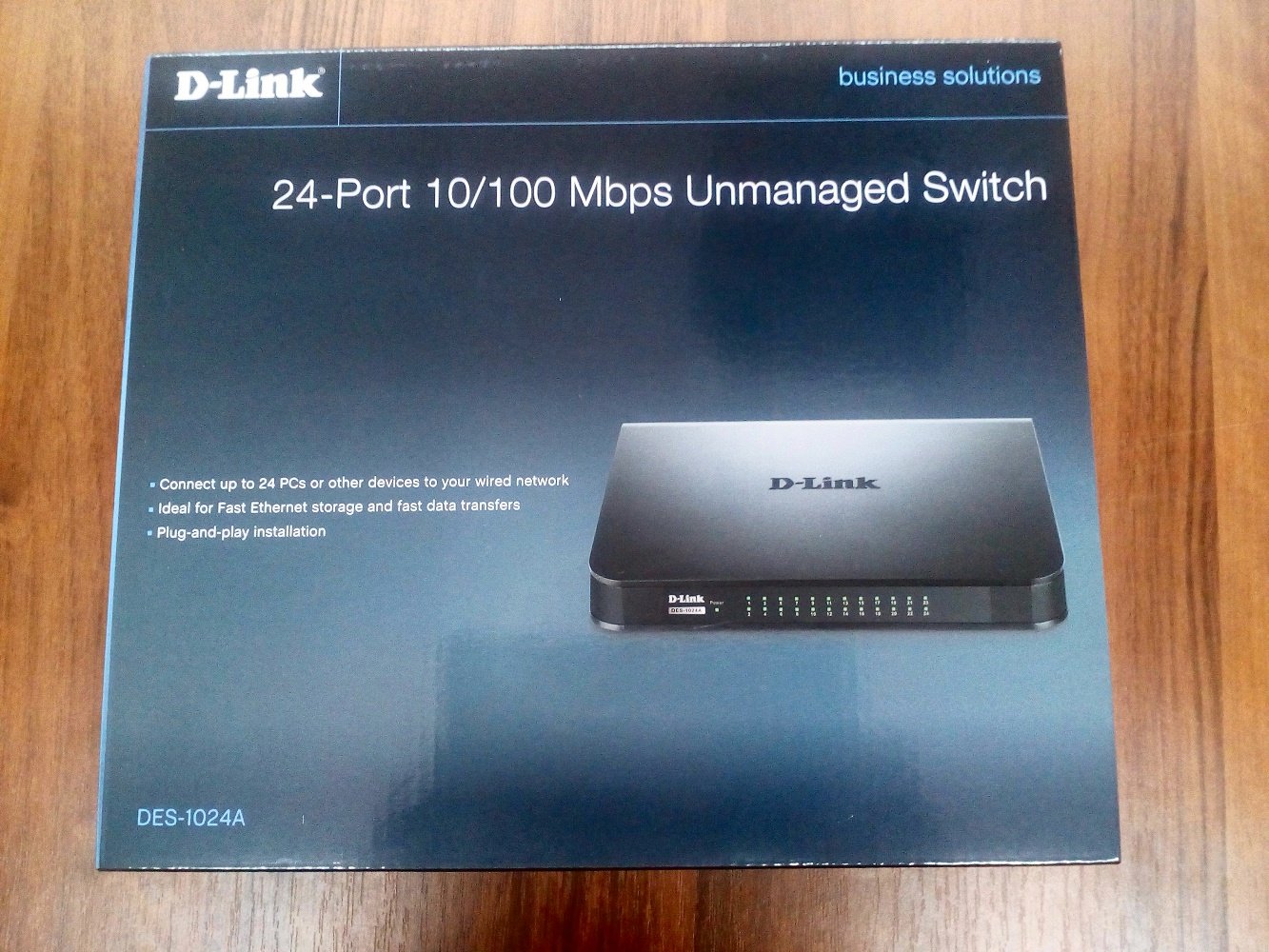 Commutateur réseaux 24 ports.